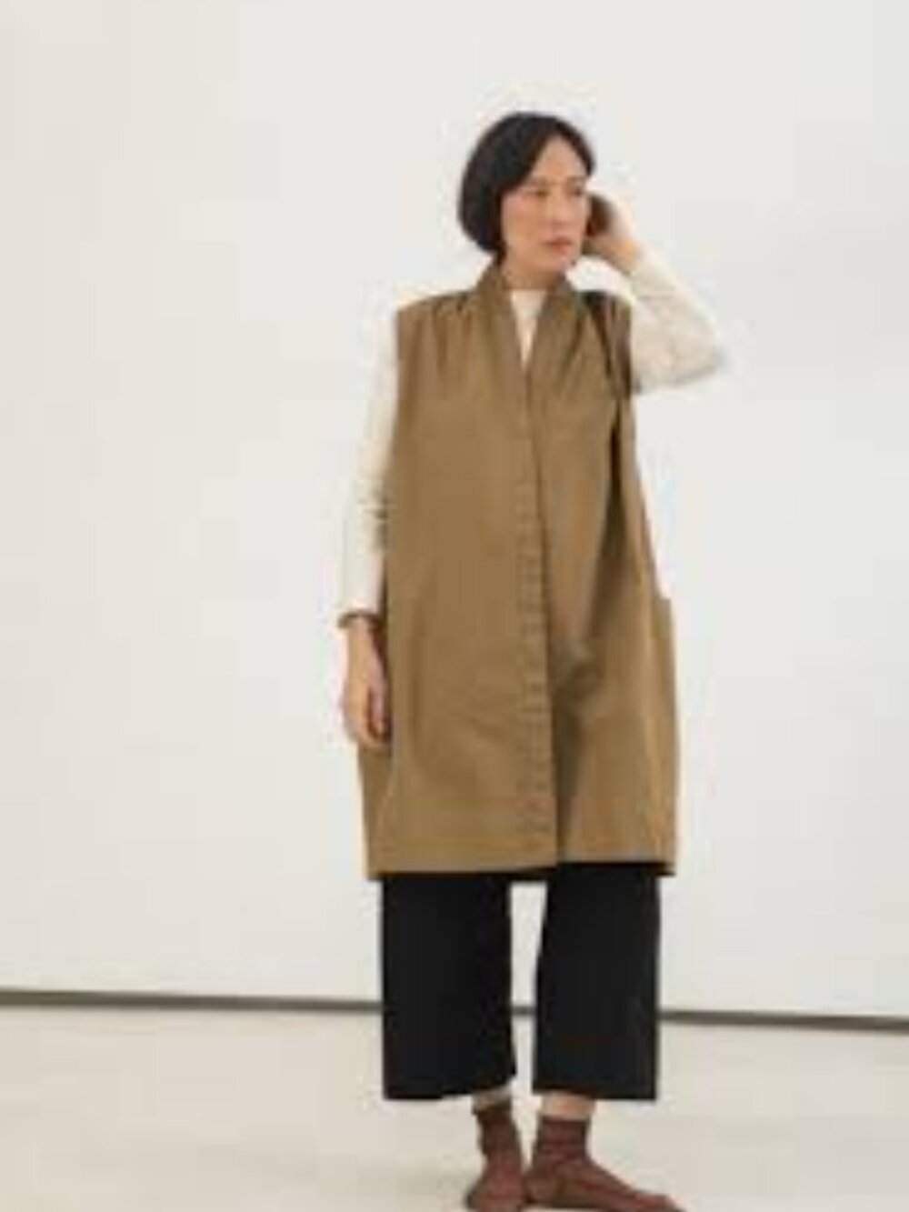 Elizabeth Suzann Clyde Upcycled Cotton Canvas Vest
